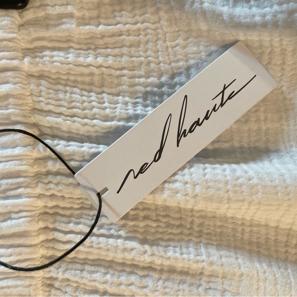 Red Haute (RH) white tiered skirt size S - Picture 4 of 5